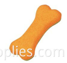 Donut Soft rubber dog chew toy